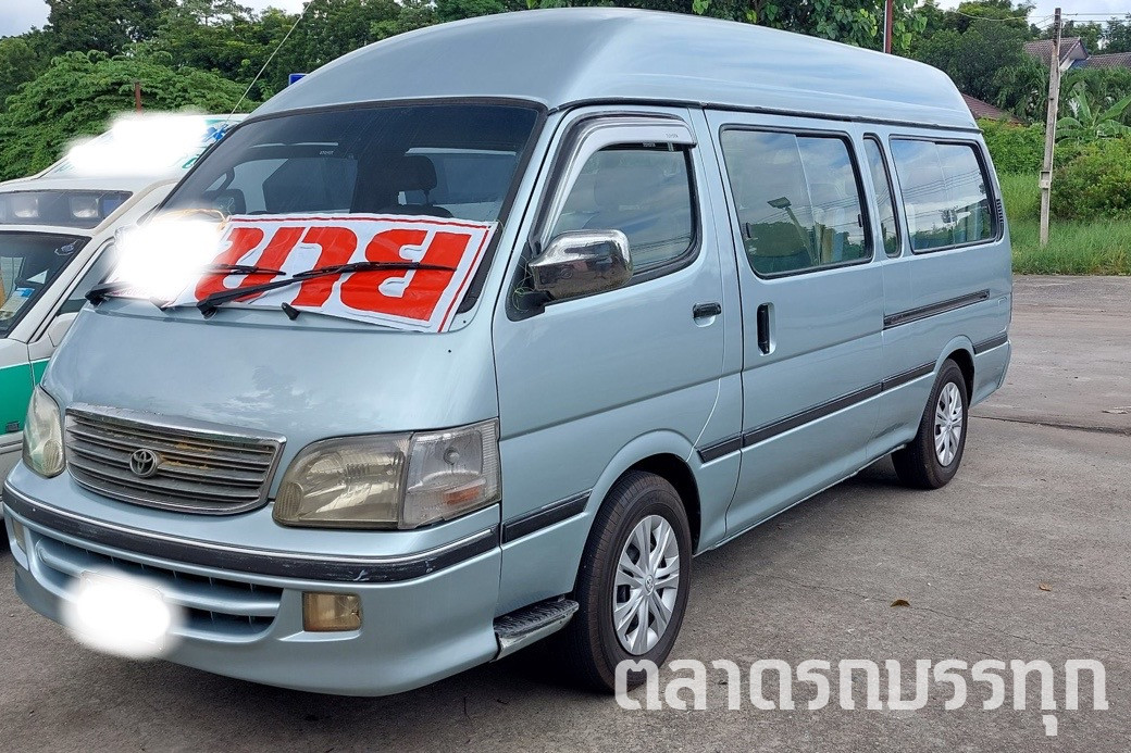 TOYOTA - รถตู้ TOYOTA  HIACE CUSTOM 2.8 GL โฉม หัวจรวด หลังคาสูง ปี 92-04  หลังคาแต่ง VIP 